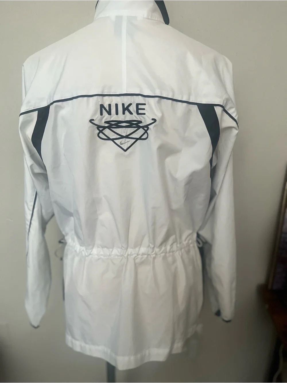 Nike White Jacket with Black Trim